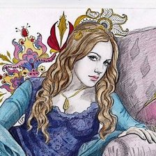 Схема вышивки «Хюррем»