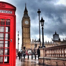 Схема вышивки «Лондон»