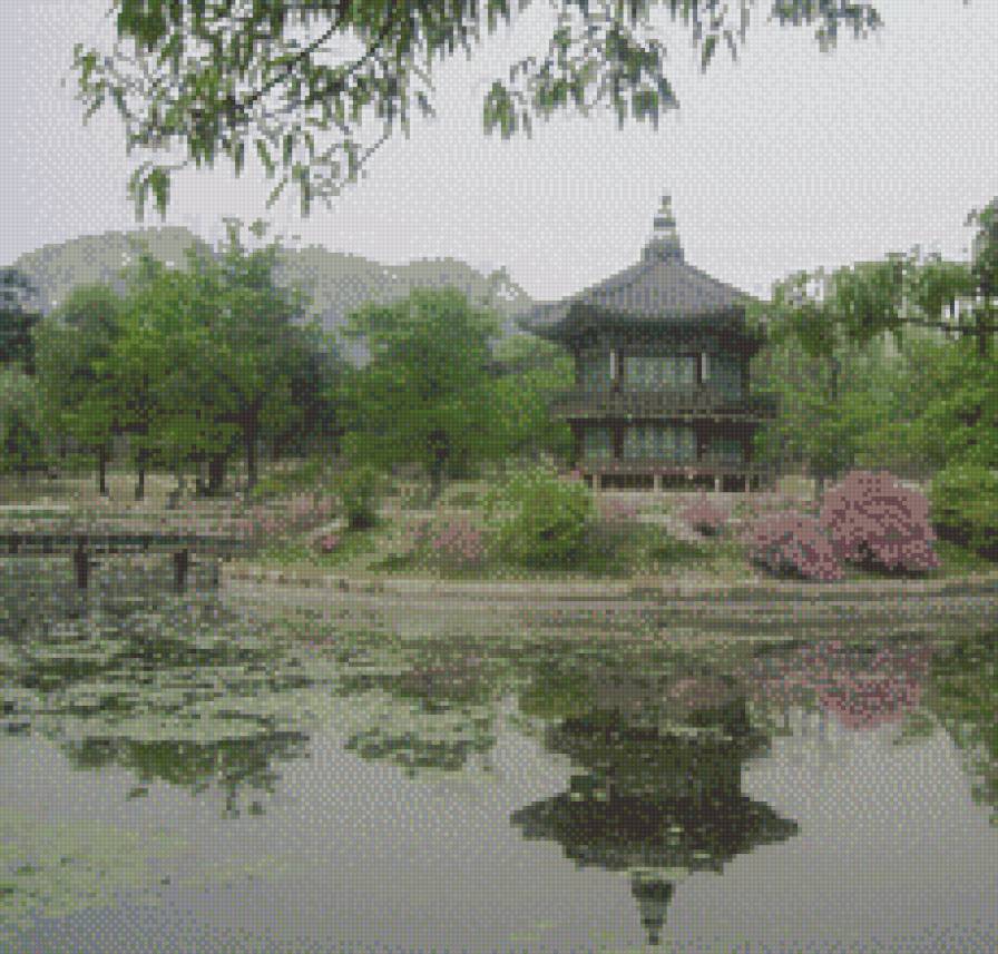 Китайская беседка - предпросмотр