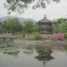 Схема вышивки «Китайская беседка»