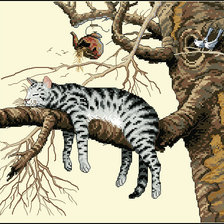 Схема вышивки «Too Pooped»