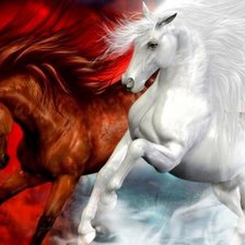 Схема вышивки «Пара»