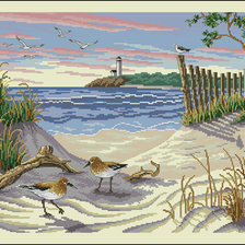 Схема вышивки «Beauty of the Beach»
