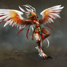 Схема вышивки «Гарпия»