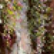 Предпросмотр схемы вышивки «дворик с фонтаном» (№901181)