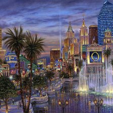 Схема вышивки «лас вегас»