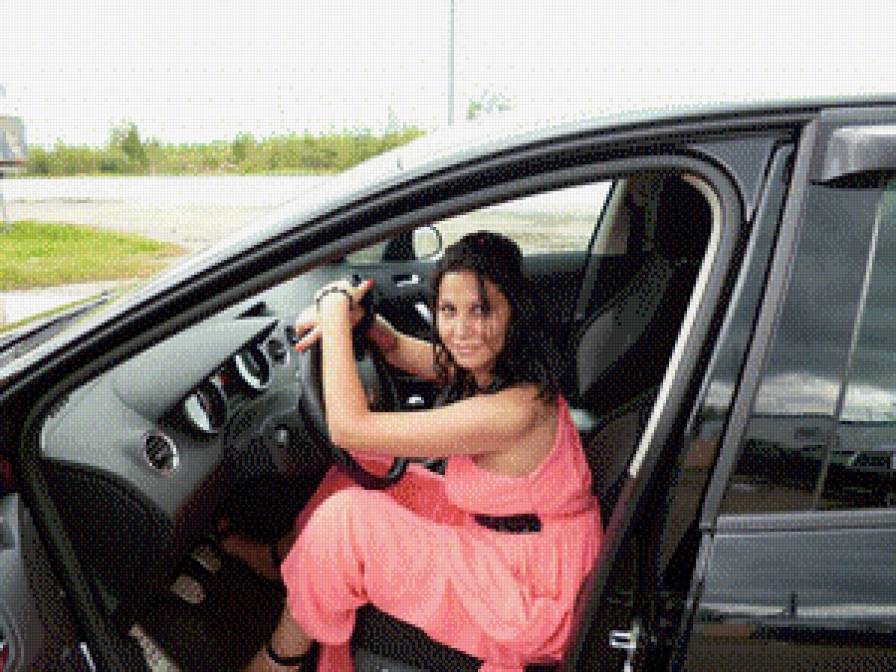 я на авто - девушка - предпросмотр