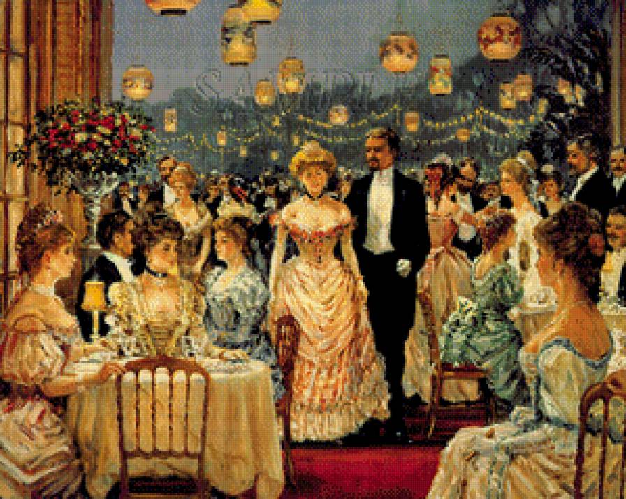 на балу - высший свет - предпросмотр