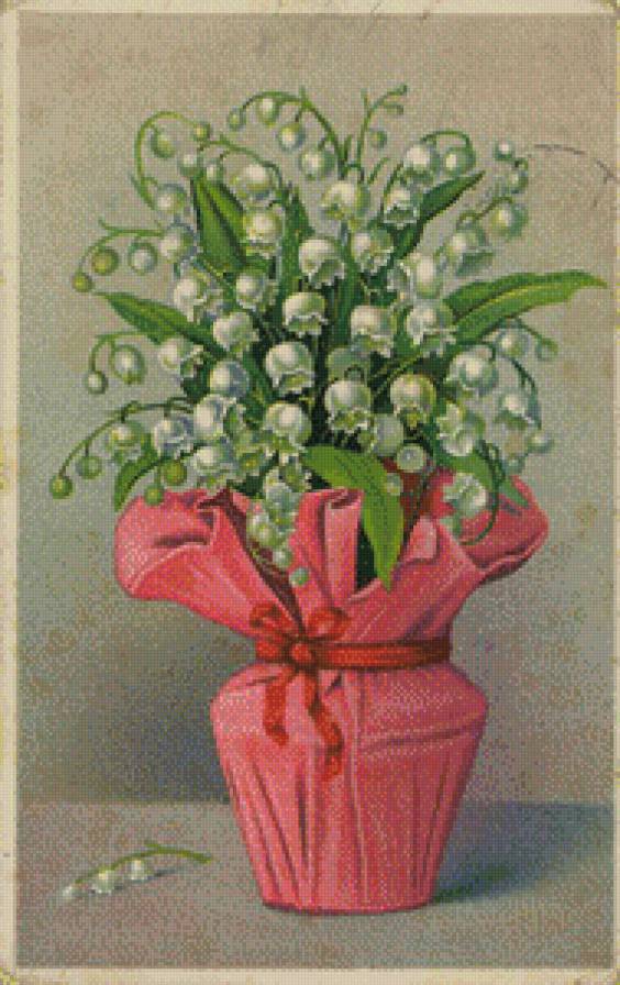 серия "ландыши" - цветы.ландыши. - предпросмотр