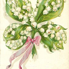 Схема вышивки «серия "ландыши"»