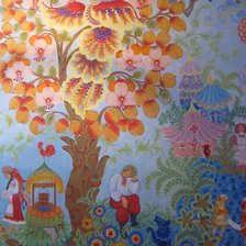 Схема вышивки «народные сказки»