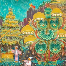 Схема вышивки «народное творчество»