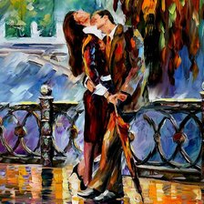 Схема вышивки «поцелуй после дождя»