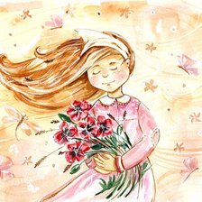 Схема вышивки «весенний ветер»