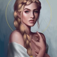 Схема вышивки «ангельская»