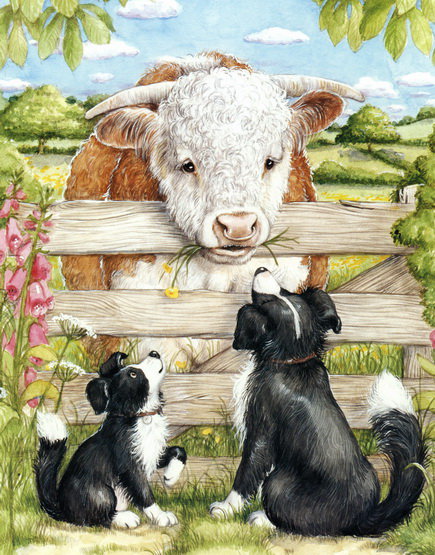 увлекательная беседа - животные - оригинал