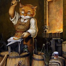 Схема вышивки «Маскаев Александр - Кот Кузьма»