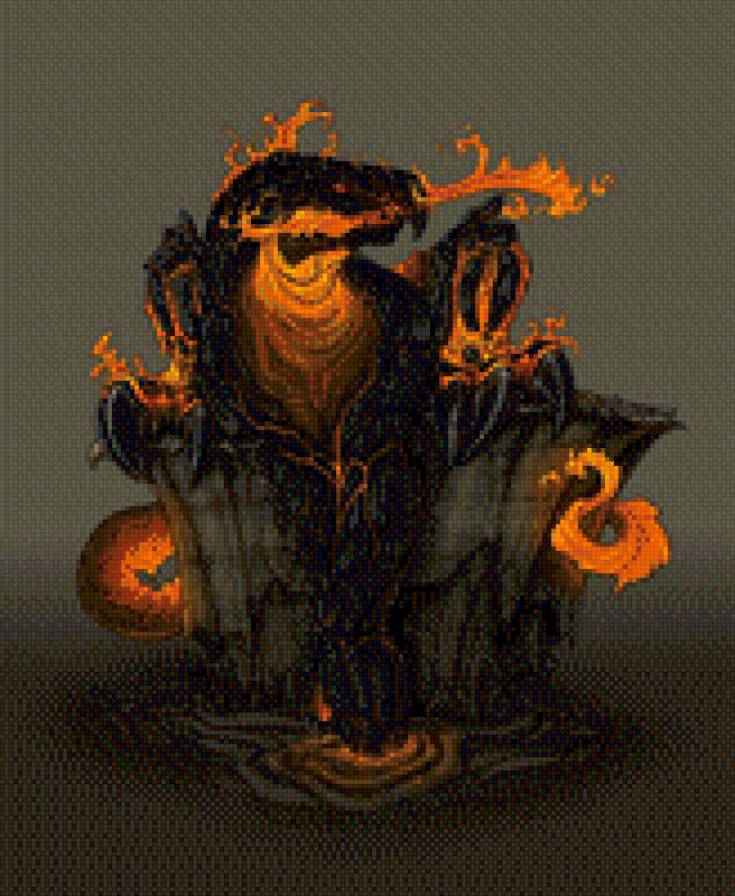 Дракон земли - драконы, фэнтези - предпросмотр