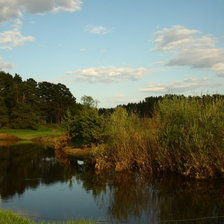 Схема вышивки «Речка»