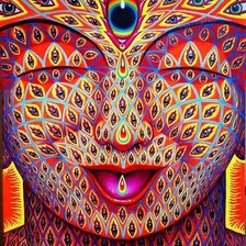 Схема вышивки «око»