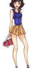 Схема вышивки «модница»