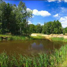 Схема вышивки «после сильного дождя»
