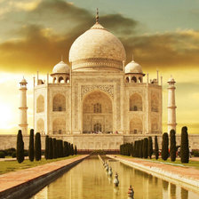 Схема вышивки «тадж махал»