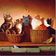 Схема вышивки «созерцание»