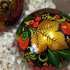 Схема вышивки «Хохлома»