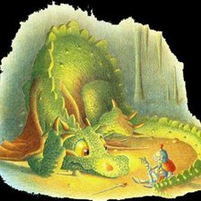 Схема вышивки «Серьезный разговор»