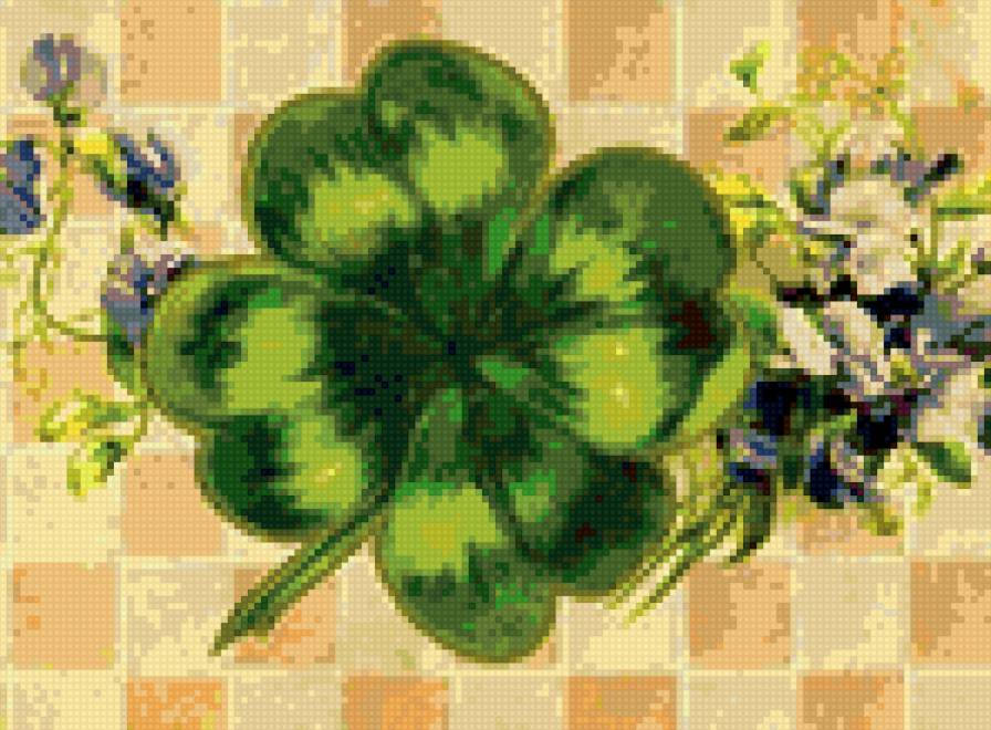 клевер - удача, оберег, клевер - предпросмотр