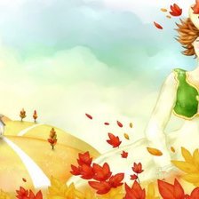 Схема вышивки «девушка»