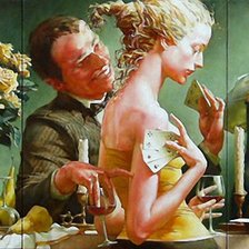 Схема вышивки «покер»