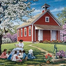 Схема вышивки «воскресная школа»