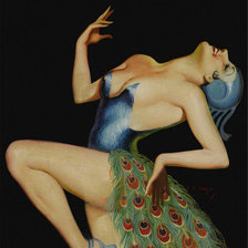 Схема вышивки «танец»