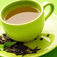 Схема вышивки «чашка зеленого чая»