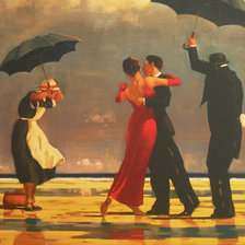 Схема вышивки «танец»