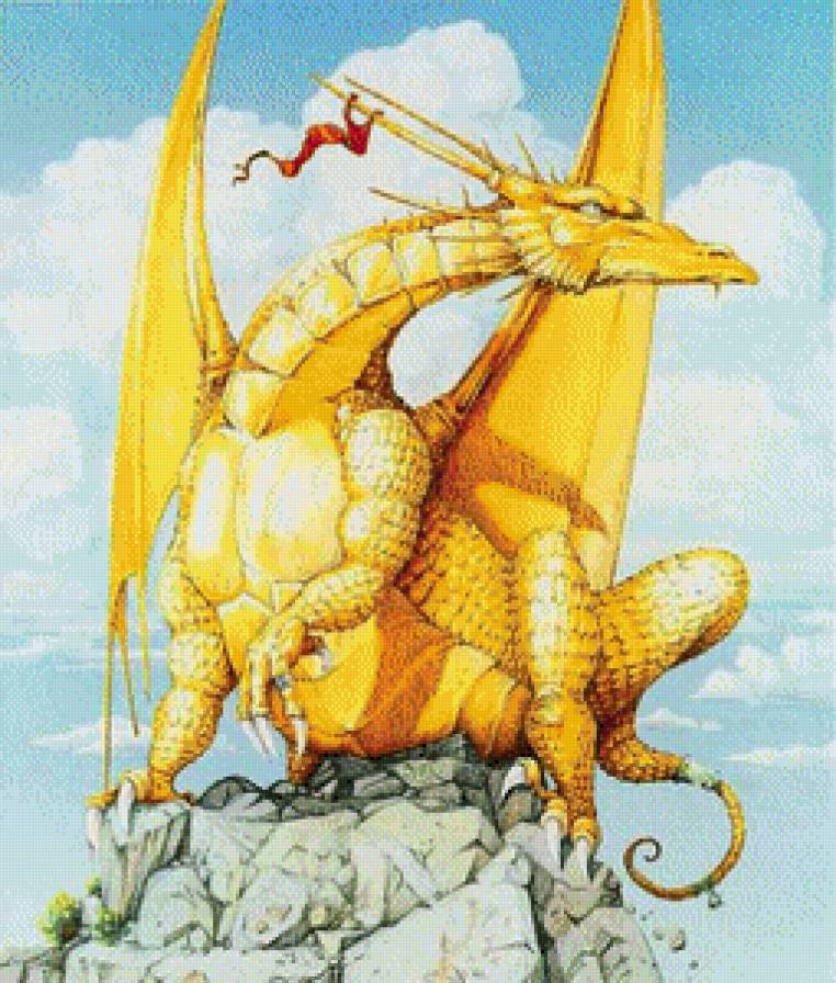 Золотой дракон - предпросмотр