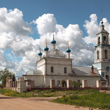 Схема вышивки «монастырь»