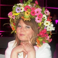 Схема вышивки «Девушка - лето»