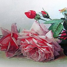 Схема вышивки «Розы Лонгре. Часть 1»