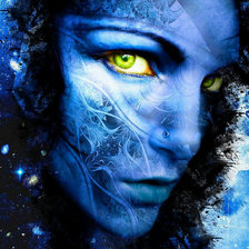 Схема вышивки «неземная»