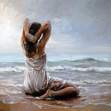 Схема вышивки «Ожидание»