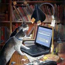 Схема вышивки «хакеры»