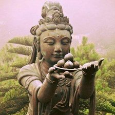 Схема вышивки «божество»