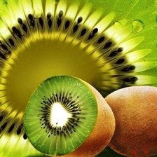 Схема вышивки «киви»