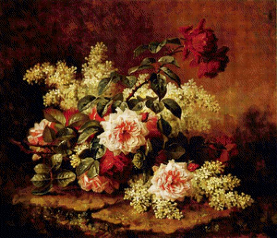 Букет цветов - цветы, букет - предпросмотр