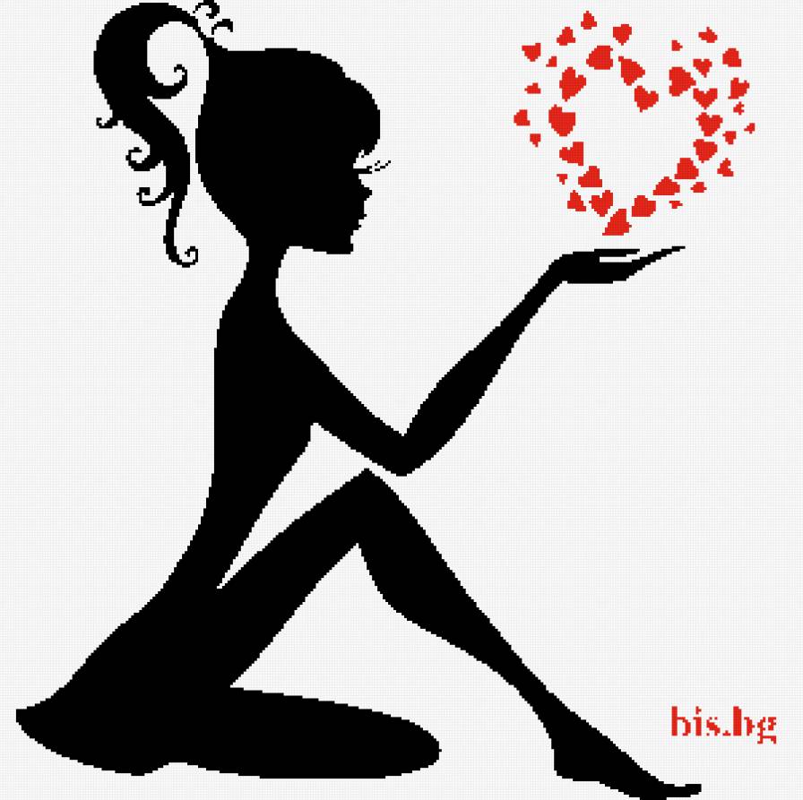 Сердце на руке - предпросмотр