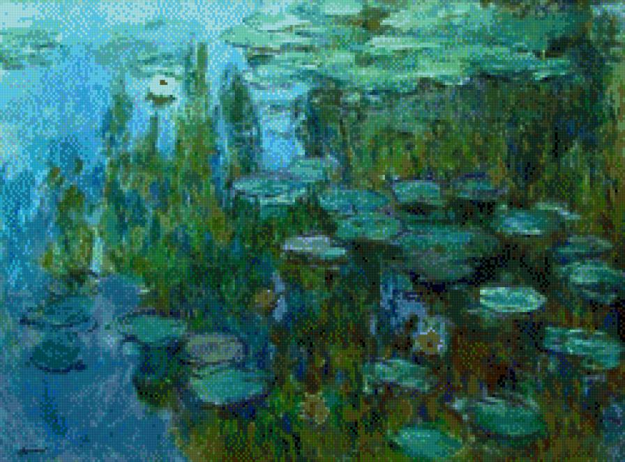 лилии моне - предпросмотр