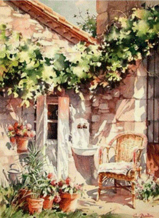 дворик - предпросмотр